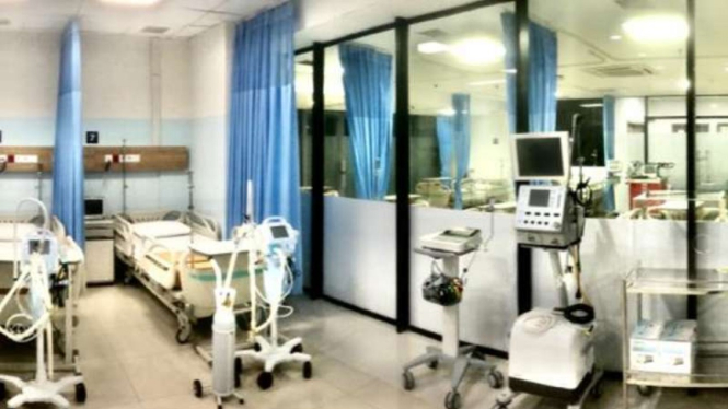 Ilustrasi Ruang ICU COVID-19.