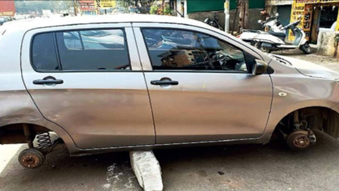 Suzuki Celerio jadi korban pencurian di India