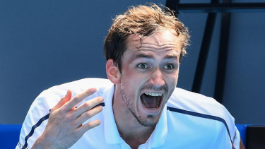 Petenis asal Rusia, Daniil Medvedev.