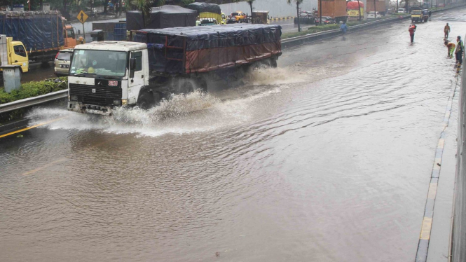 Ilustrasi banjir