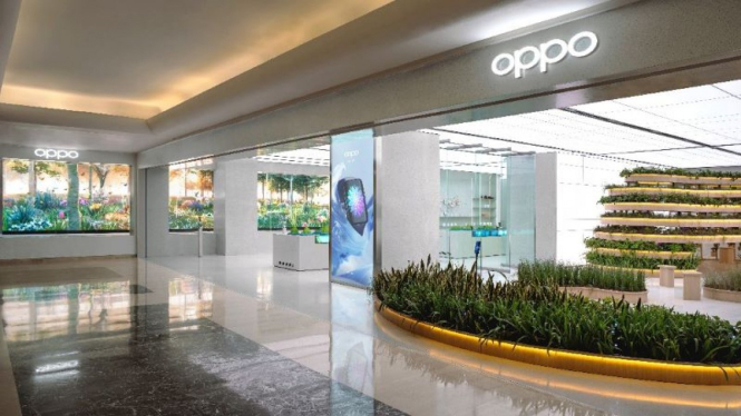 Galeri OPPO di Plaza Indonesia