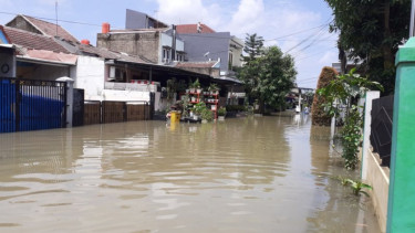 Banjir di Pasar Kemis Kota Tangerang
