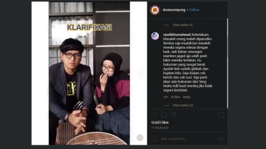 Parodi Klarifikasi Nissa Sabyan dan Ayus