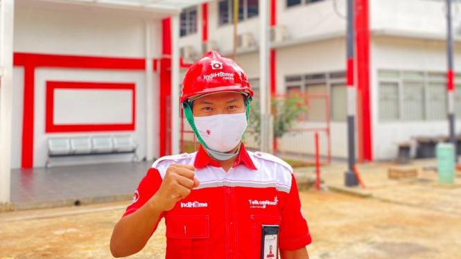 Slamet Baskoro, Teknisi IndiHome