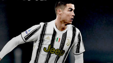 Bintang Juventus, Cristiano Ronaldo.