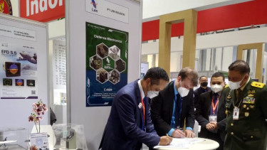 BUMN Industri Pertahanan Indonesia dalam ajang pameran di Abu Dhabi