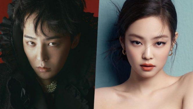 G-Dragon BIGBANG dan Jennie Blackpink.