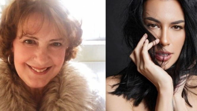 Sophia Latjuba dan ibunya, Anna Muller