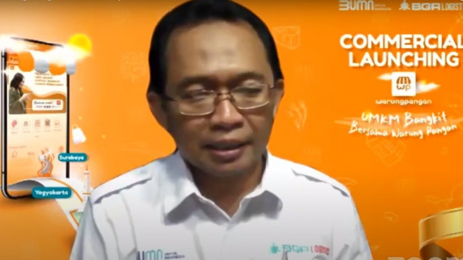 BUMN Luncurkan Aplikasi Warung Pangan di Wilayah Surabaya