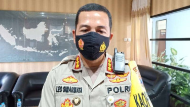 Kepala Polresta Malang Kota Komisaris Besar Polisi Leonardus Simarmata