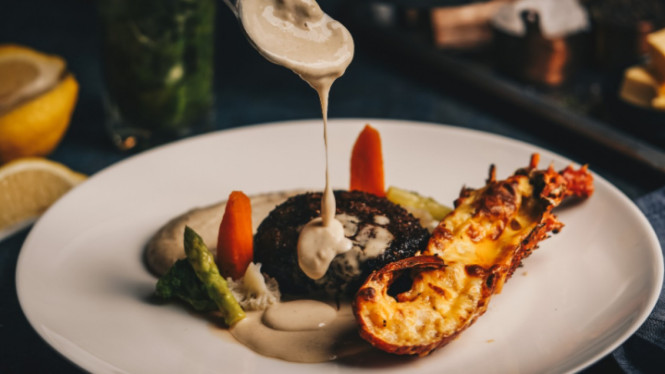 Steak di SIR LOIN.