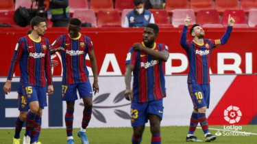 Para pemain Barcelona. 