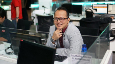 Presenter tvOne Bagus Priambodo Indrojatmiko (Foto/Dok.Pribadi)