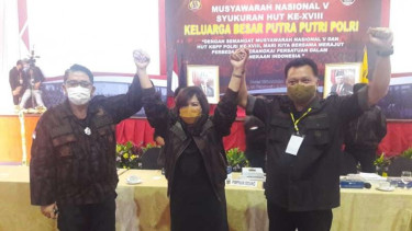 Evita Nursanty secara aklamasi terpilih menjadi ketua umum KBPP Polri