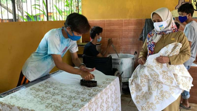 Keahlian usaha kaum disabilitas.