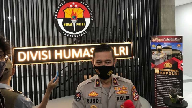  Kepala Biro Penerangan Masyarakat Divisi Humas Polri, Brigjen Rusdi Hartono