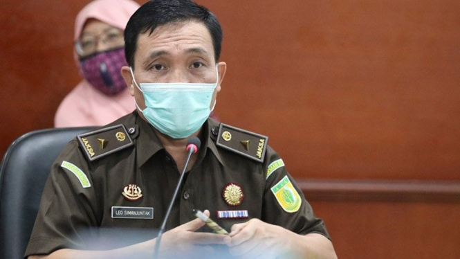Kepala Pusat Penerangan Hukum Kejaksaan Agung  Leonard Eben Ezer Simanjuntak