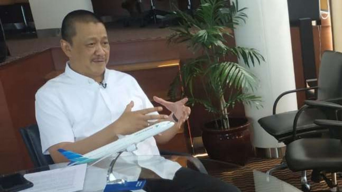 Direktur Utama Garuda Indonesia, Irfan Setiaputra.