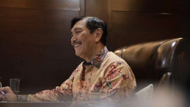 Menteri Koordinator Bidang Kemaritiman dan Investasi Luhut Binsar Pandjaitan