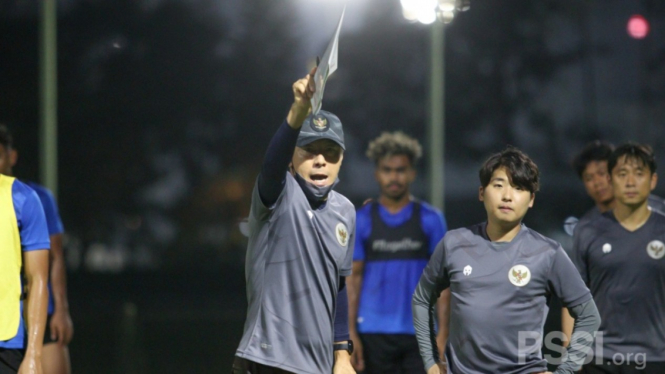 Manajer pelatih Timnas Indonesia, Shin Tae-yong