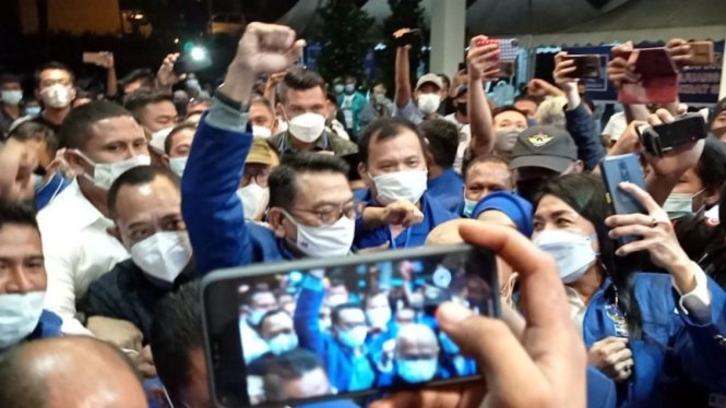 Kehadiran Moeldoko dalam KLB Partai Demokrat di Sibolangit, Deli Serdang