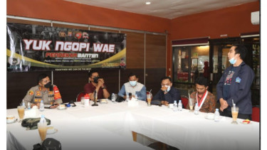 Kapolresta Tangerang Kombes Pol Wahyu Sri Bintoro melaksanakan Program Kapolda Banten. 