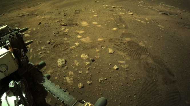 Robot Penjelajah Perseverance milik NASA.