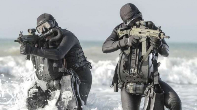 VIVA Militer: Anggota Komando Pasukan Katak (Kopaska) TNI Angkatan Laut