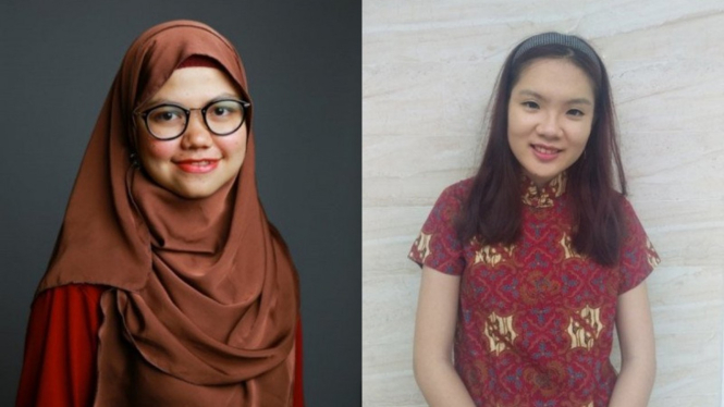 Fatma Janna (kiri) dan Jessica Cecilia Budianto.