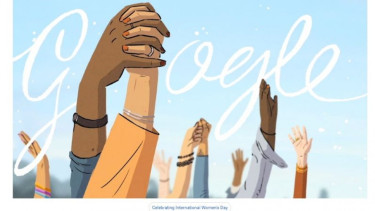 Google doodle Hari Perempuan Internasional