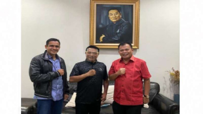 Moeldoko bersama Nazaruddin