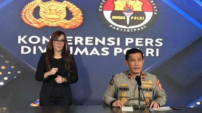 Kepala Biro Penerangan Masyarakat Divisi Humas Polri Brigjen Rusdi Hartono