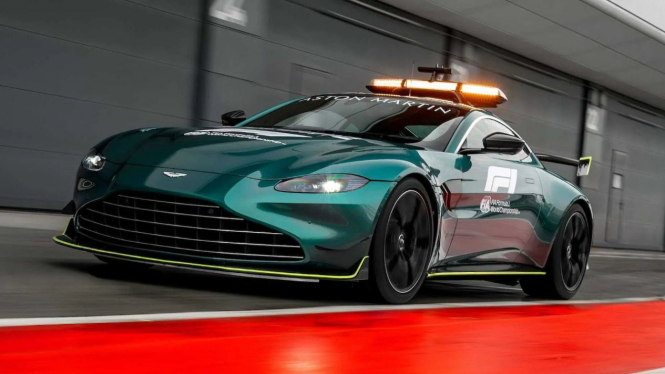 Aston Martin Vantage jadi safety car