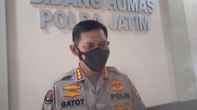 Kepala Bidang Hubungan Masyarakat Polda Jatim Kombes Gatot Repli