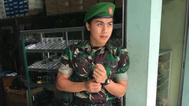VIVA Militer: Serda TNI Aprilia Manganang