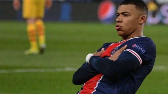 Bomber PSG, Kylian Mbappe.