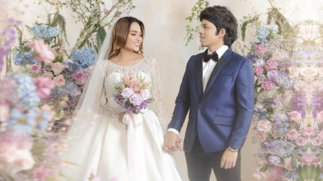 Atta Halilintar dan Aurel Hermansyah.