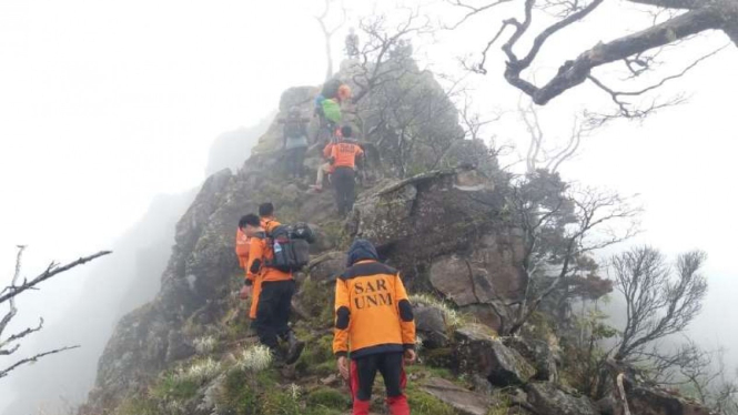 Pencarian pendaki di Gunung Lompobattang (Foto Ilustrasi).
