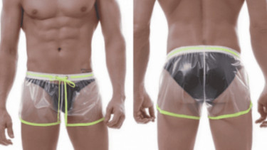 Celana plastik.