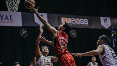 Satya Wacana Saints Salatiga vs Bali United di IBL 2021