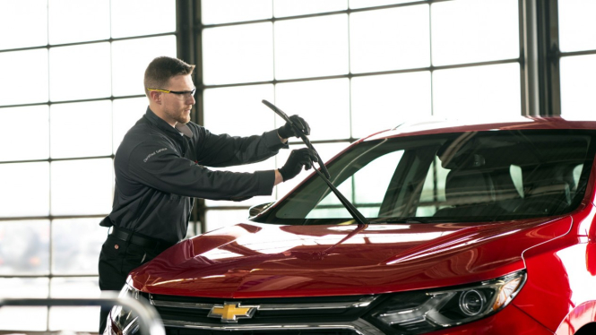 Ilustrasi bengkel Chevrolet
