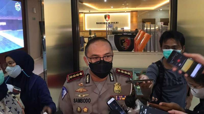 Direktur Lalu Lintas Polda Metro Jaya Kombes Sambodo Purnomo Yogo