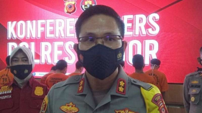 Kepala Polres Bogor AKBP Harun