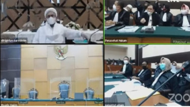 Sidang Habib Rizieq digelar secara virtual