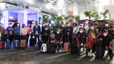 Rombongan Indonesia di All England 2021