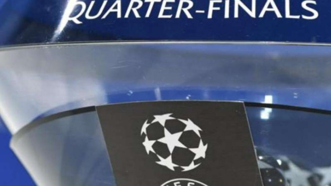 Undian perempatfinal Liga Champions.