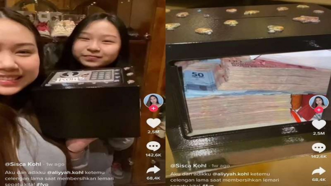 Sisca Kohl di akun Tiktok