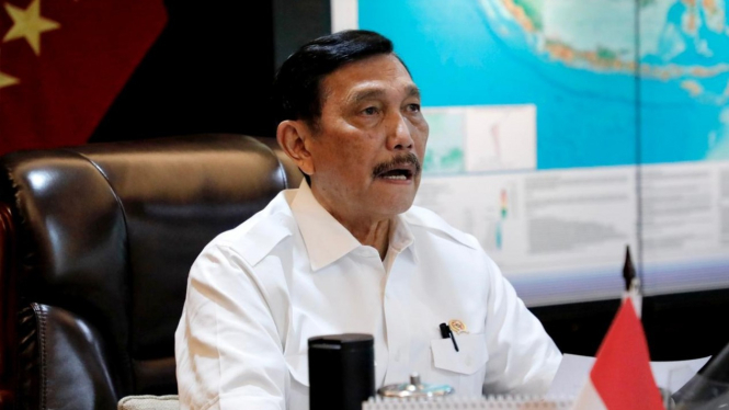 Menteri Koordinator Bidang Kemaritiman dan Investasi Luhut Binsar Pandjaitan