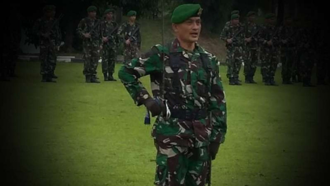 VIVA Militer: Kapten TNI Tatang Taryono.