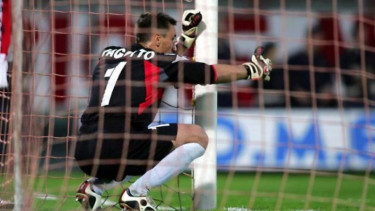 Angelo Pagotto, mantan kiper Timnas Italia di Piala Eropa U-21 pada tahun 1996.